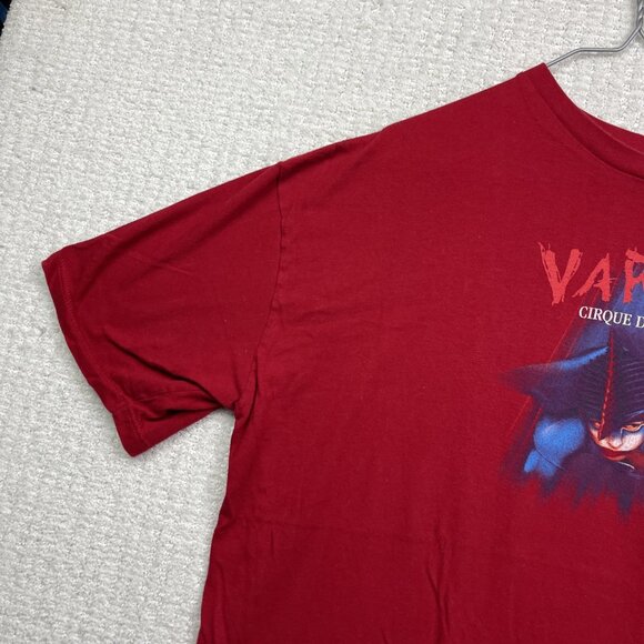 Cirque Du Soleil T Shirt Varekai Size 2XL Red Circus Circus Graphic Tee - Picture 3 of 16